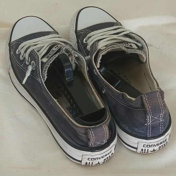 Women's Converse Chuck Taylor All Star Lift Ox, Blue, Size 6 - Picture 4 of 9